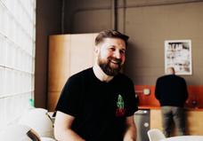 Kyle smiling